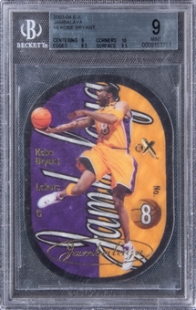 2003-04 E-X Jambalaya #8 Kobe Bryant - BGS MINT 9